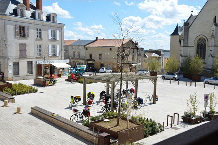 Le Thouet à vélo