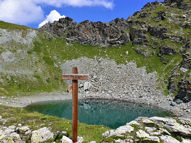 La Tchiaupe - le Lac de Friolin