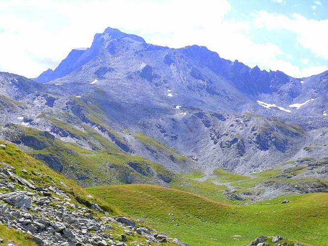 Le tour de Bellecôte par le col de Plan Sery. Boucle 3