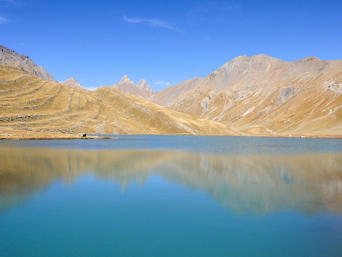 Ascent to the Lombard glacier from Lac du Goléon_La Grave