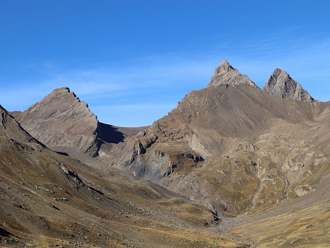 Ascent to the Lombard glacier from Lac du Goléon_La Grave