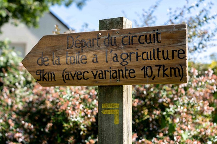 Circuit "de la toile à l'agri-culture" - Saint-Georges de Rlt