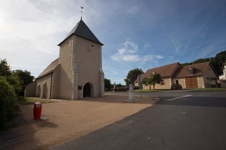 De l'étang aux mares de Ratz - Eglise de la Pérouille