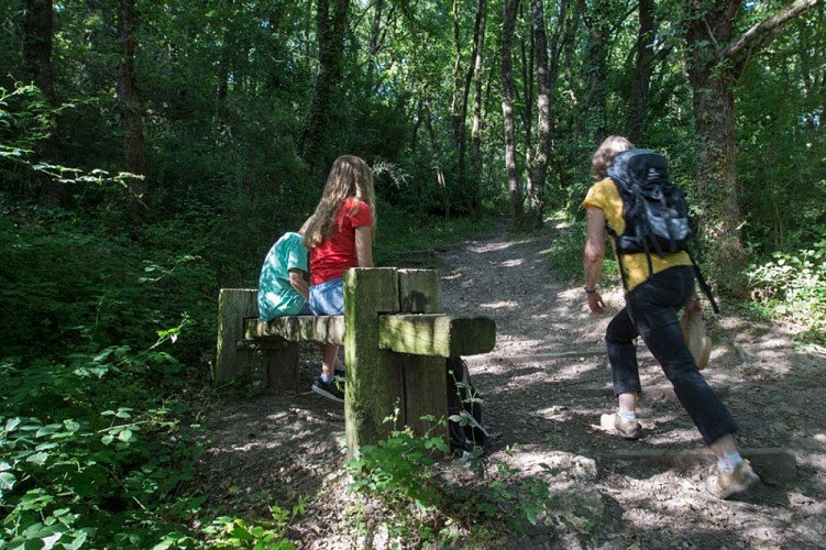 Circuit du viaduc - La montée au viaduc