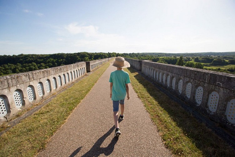Circuit du viaduc - Sur le viaduc