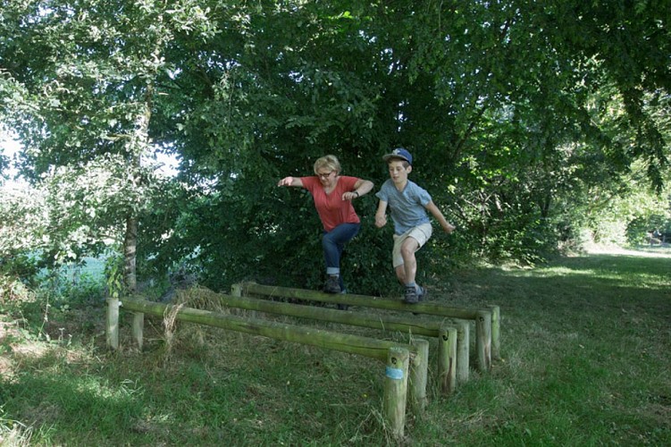 Du sable au roc - Sur le parcours de santé