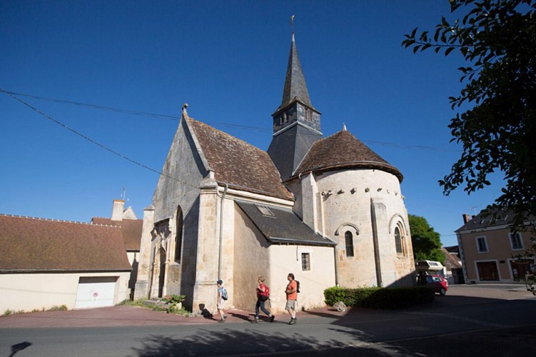 Du sable au roc - En passant à côté de l'église