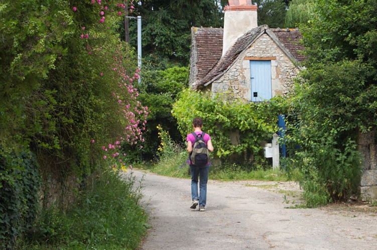 Histoire de chèvre et de pierres - Passage dans un hameau de la vallée du Suin