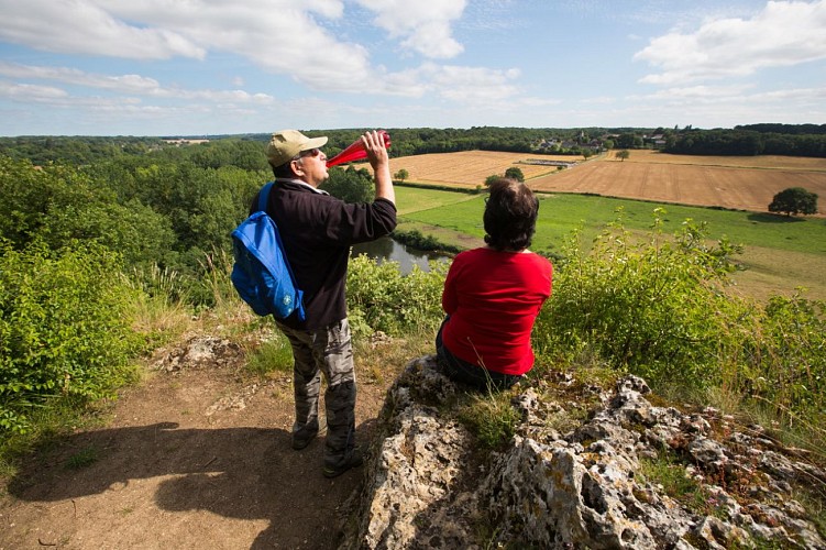 Point de vue sur la vallée de la Creuse