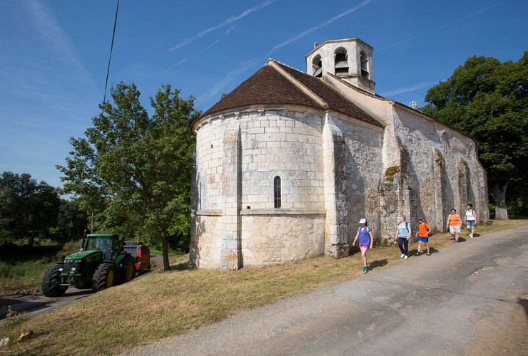 Chapelle de Plaincourault à Mérigny