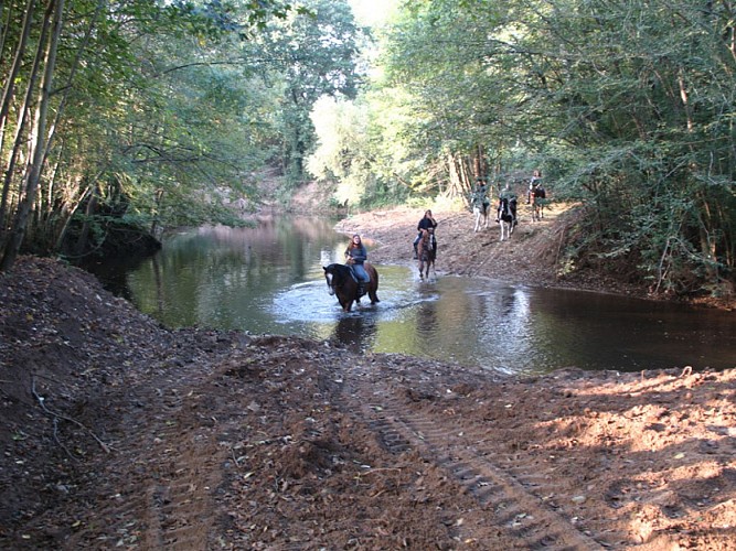 Traversée de gué