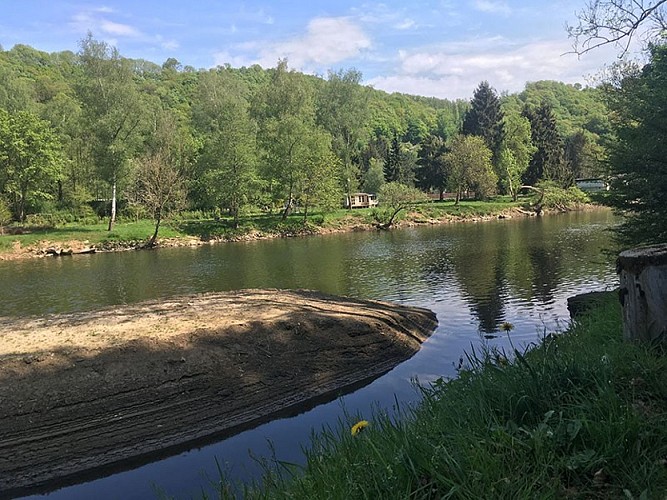 Fahrrad–Zug & Landschaften - Das Ourthe-Tal