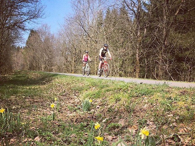 Fahrrad–Zug & Landschaften  - Das Hohe Venn