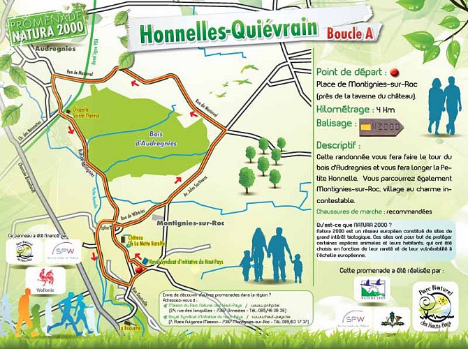 Promenade Natura 2000 Honnelles - Quièvrain : Boucle A