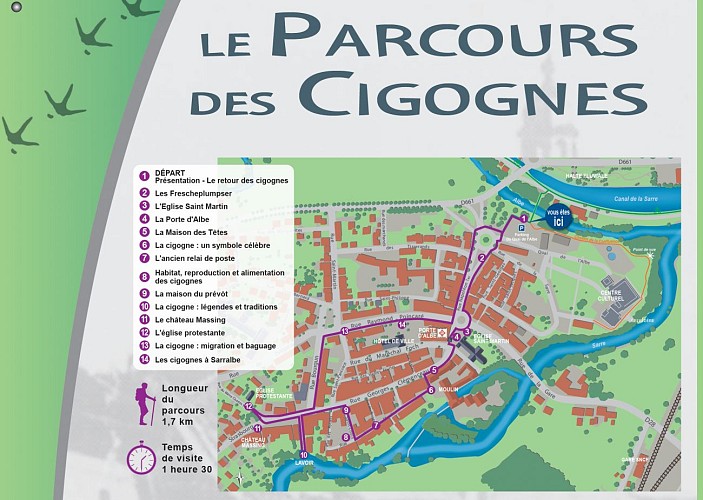 Le Parcours des Cigognes - Sarralbe