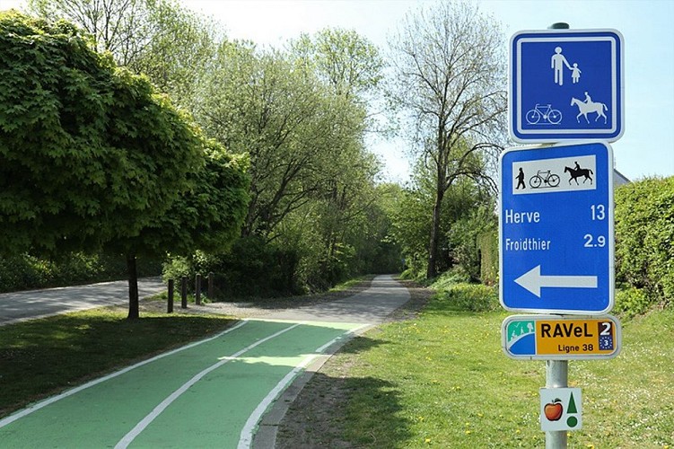 Fahrrad–Zug & Landschaften - Die Linie 38