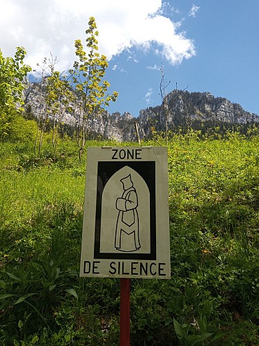 Zone de silence aux abords du Monastère de la Grande Chartreuse