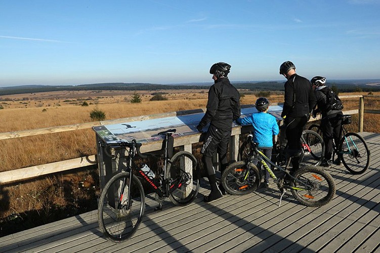 Cycling and hiking tours - The short High Fens circuit