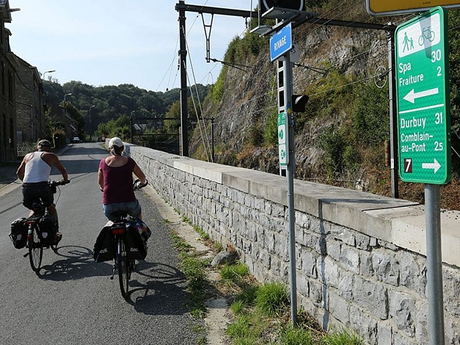 Cycling and hiking tours - The short Ourthe loop