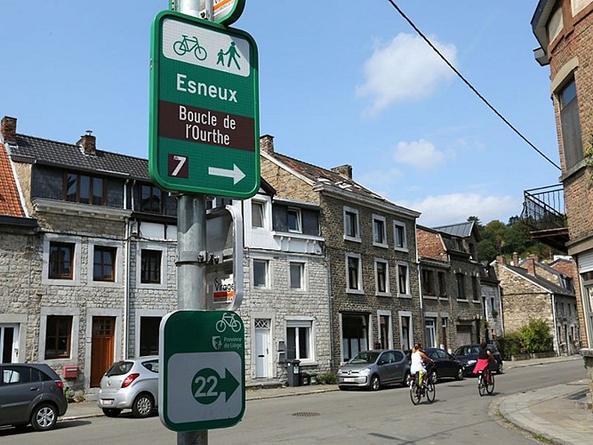 Wandel- en fietstochten - De kleine Ourthelus