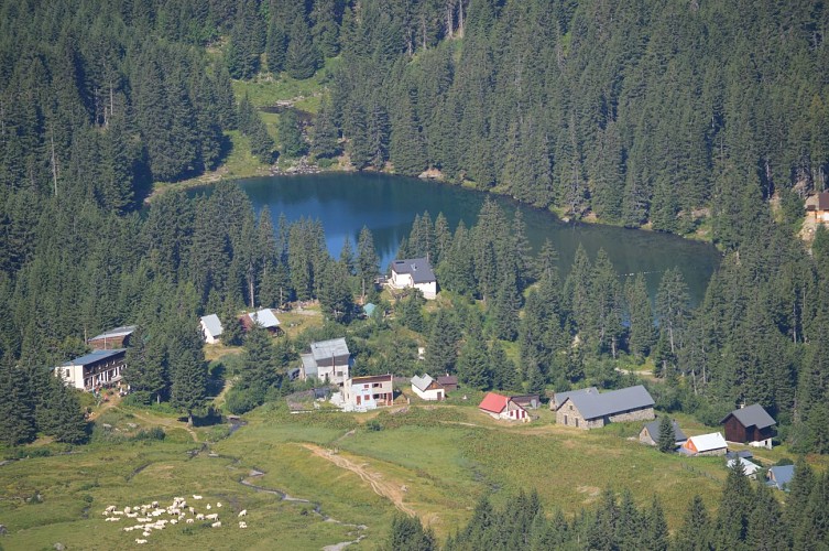 Fourchu Lake and the Lakes plateau