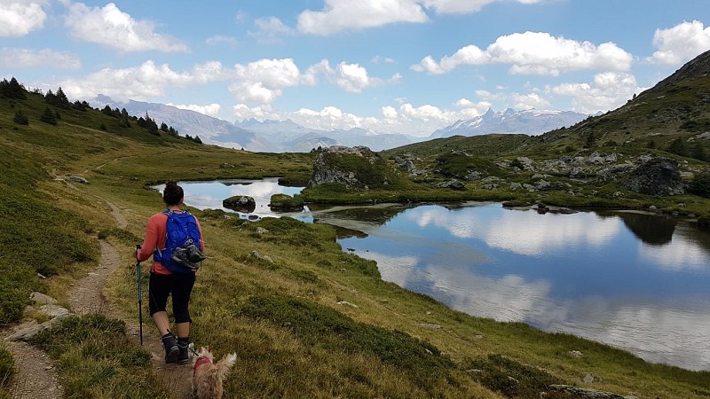 el Lago Fourchu y el altiplano de los lagos