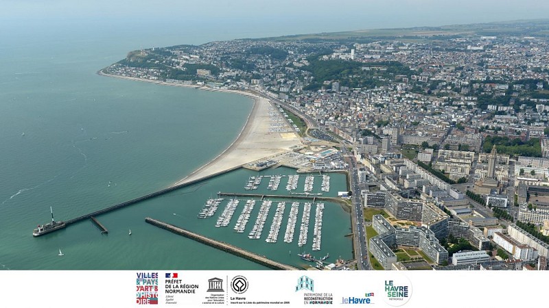 Patrimoine à vélo : Le Havre côté mer