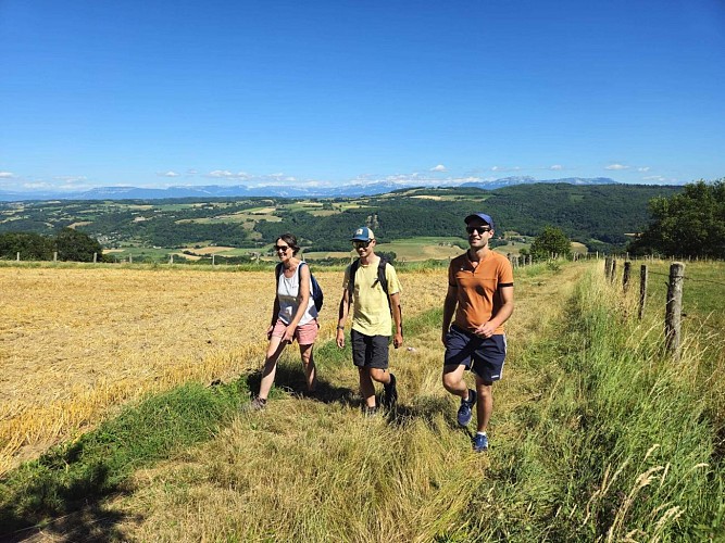 Châteaux et chemin des crêtes_Val-de-Virieu