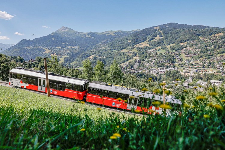 Parcours VTT n°3 _  A la découverte du Tramway du Mont-Blanc - ROUGE