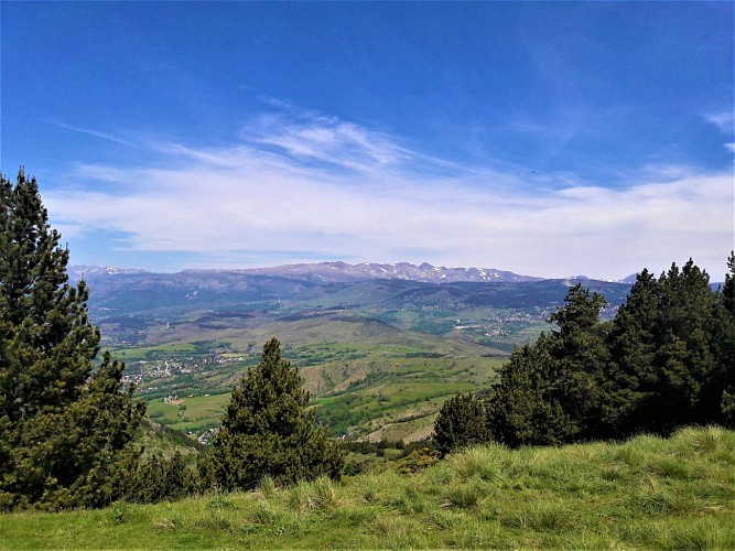 Vue sur la Cerdagne