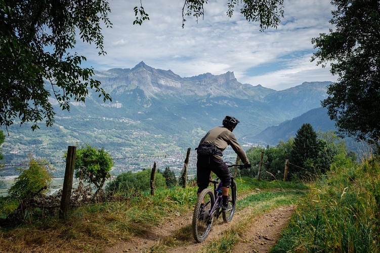 Parcours VAE n°8 _ Le Grand Tour - ROUGE_Saint-Gervais-les-Bains