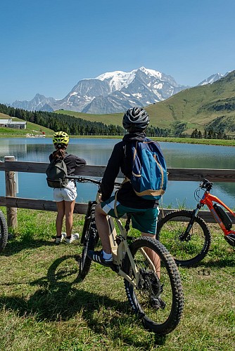 Parcours VAE n°12 _ Lac de Joux - BLEU_Saint-Gervais-les-Bains