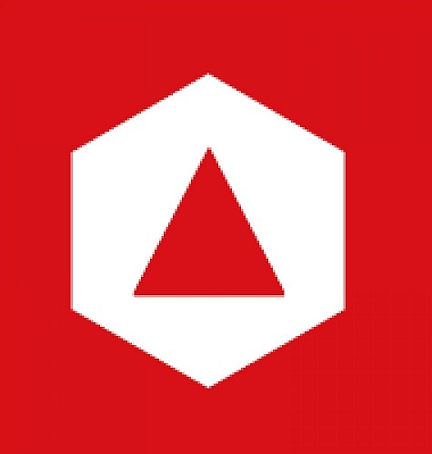 Balisage triangle rouge départ Lanaye