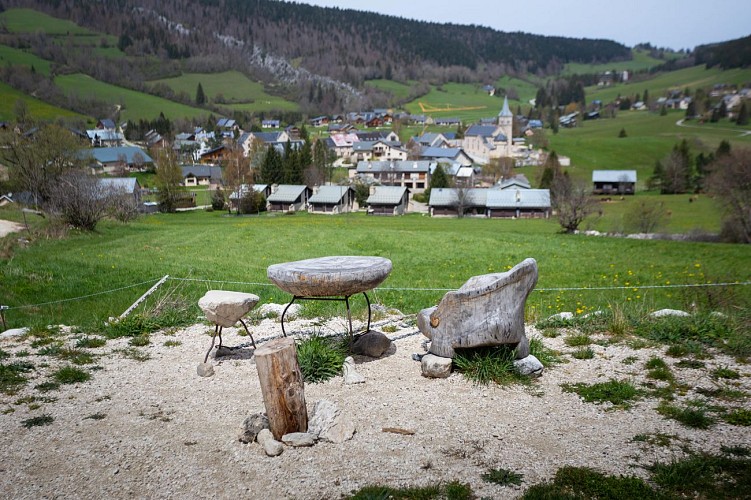 La Combe de Fer - Circuit VTT N°44 - Bleu