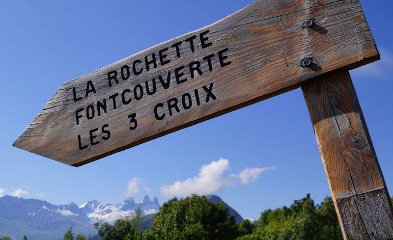 Trail - Champ l'Eriscal - Les Trois Croix - La Rochette N°21