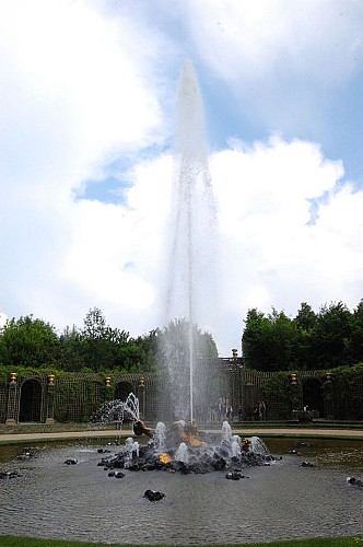 Spaziergang von Encelade zum Garten von Versailles