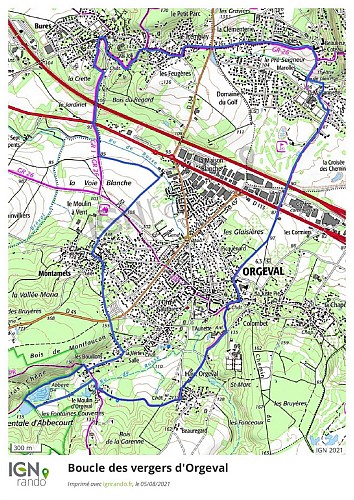 Boucle des Vergers d'Orgeval