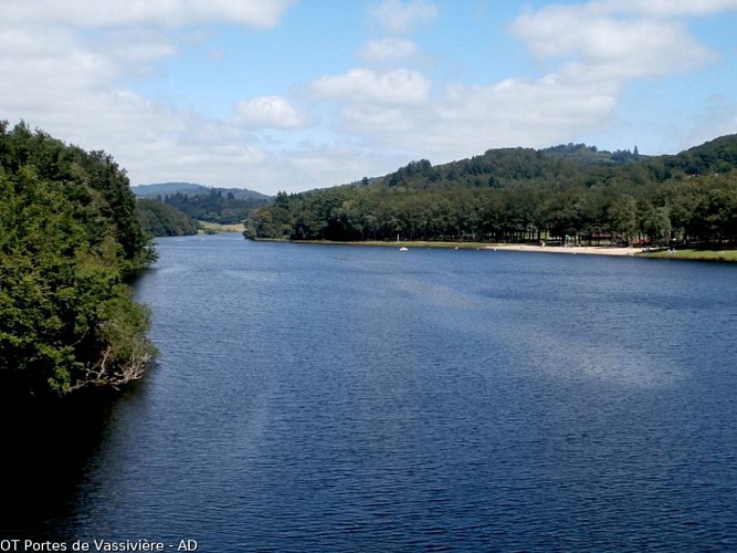 Vue sur le lac Ste Hélène