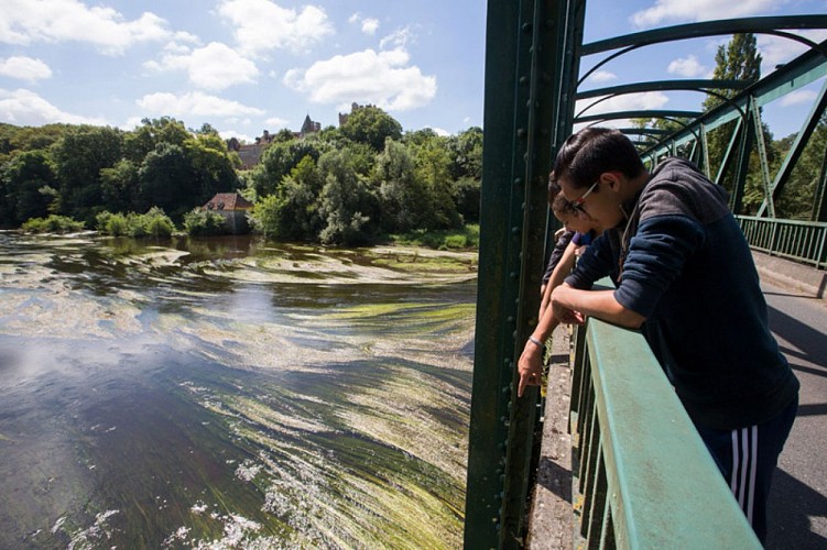 Des bords d'étangs au bord de Creuse - Vue du pont