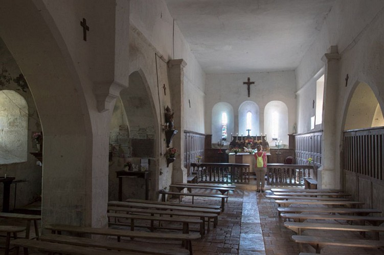L'eau, la terre, l'air, le feu - Dans la chapelle de Jovard