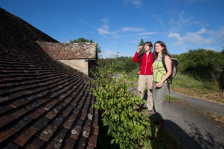 L'Anglin, de roches en roc - L'ancienne tuilerie de la Luzeraise