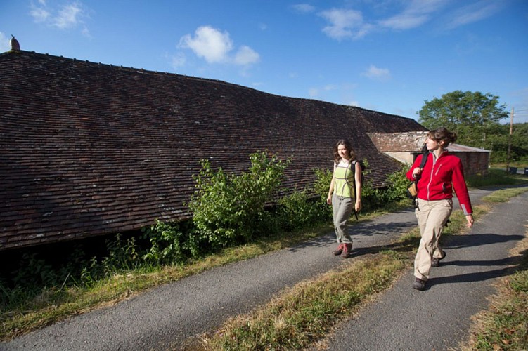L'Anglin, de roches en roc - L'ancienne tuilerie de la Luzeraise