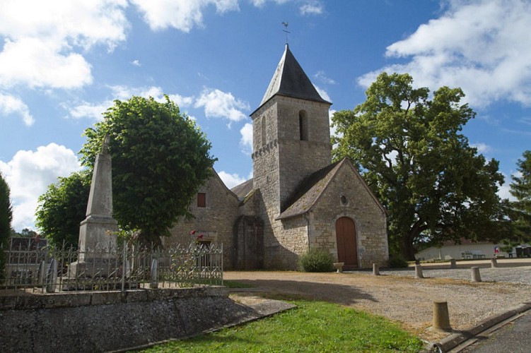 Le Saint-Fleuret - L'église de Sauzelles