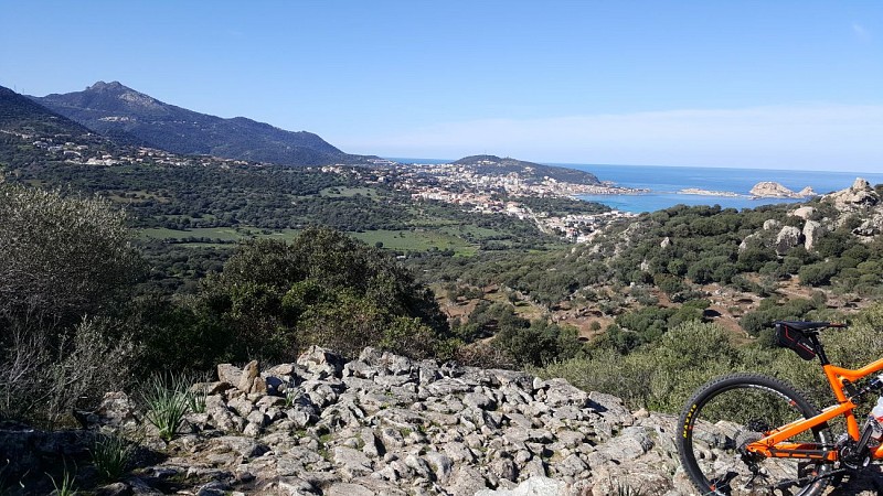 Giru di L'Île-Rousse Sta Reparata Monticello