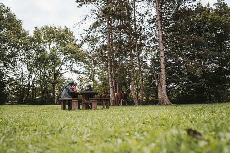 Picknickzone in Montbliart