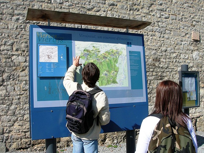 Startpunt in Vierves-sur-Viroin