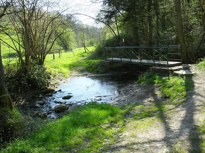 Bridge over the Hermeton in Doische