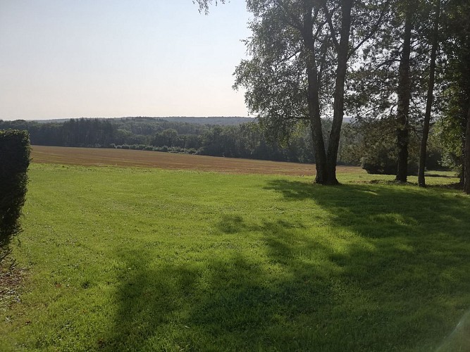 Balade de Mozet et château de Goyet