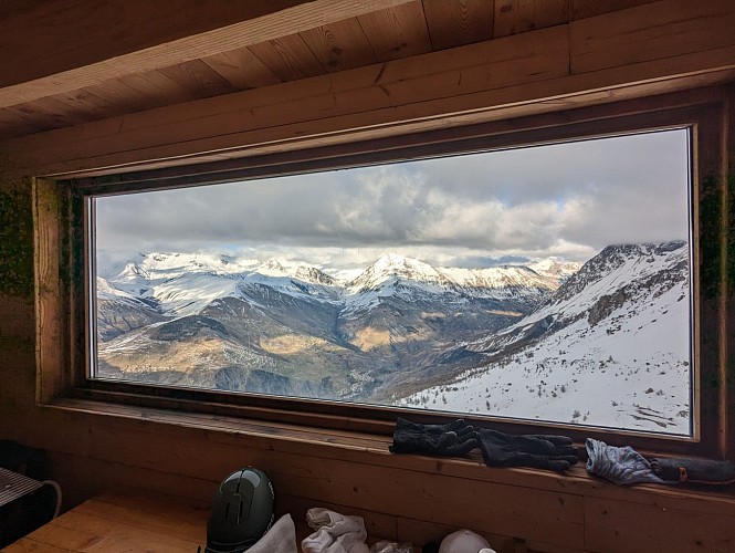 Il rifugio del coro di Évariste da La Grave_La Grave