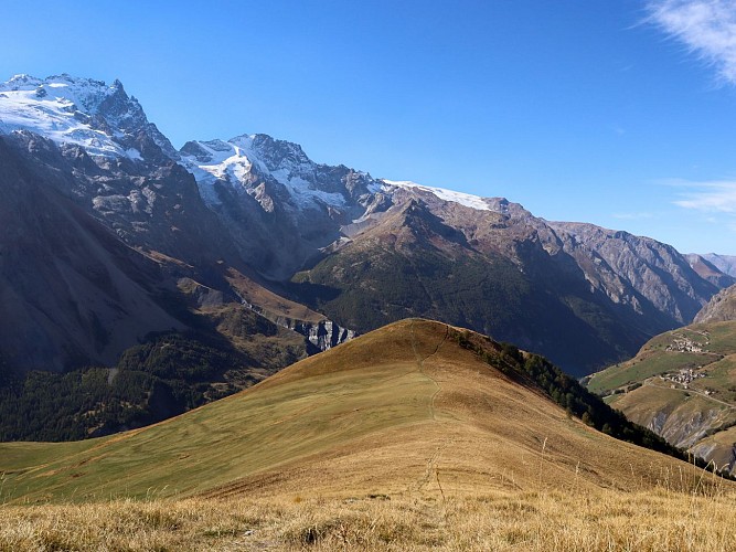 L'Aiguillon from Les Hières_La Grave